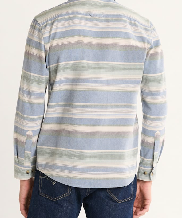 Beach Shack Shirt - Navy Stripe