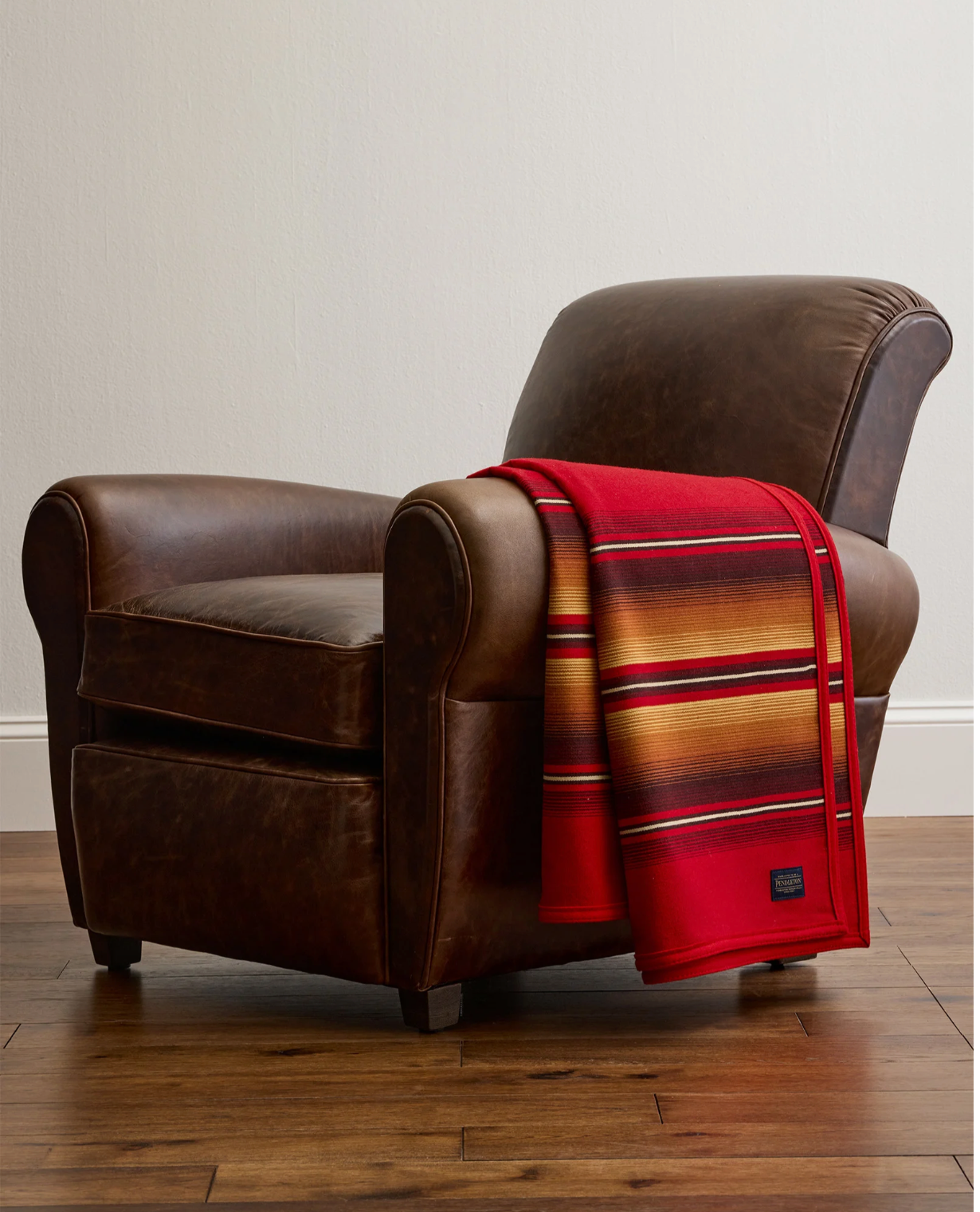 Serape Robe - Scarlet