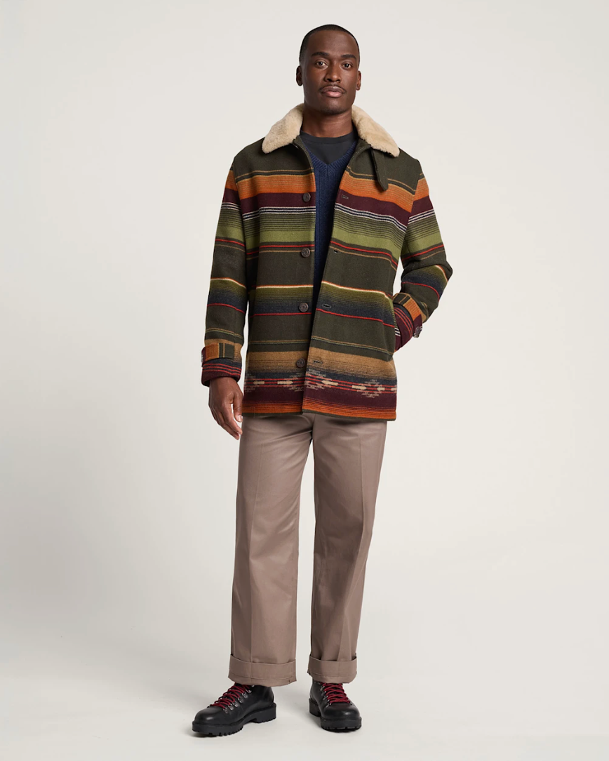 Dayton Wool Coat - Tumalo Olive