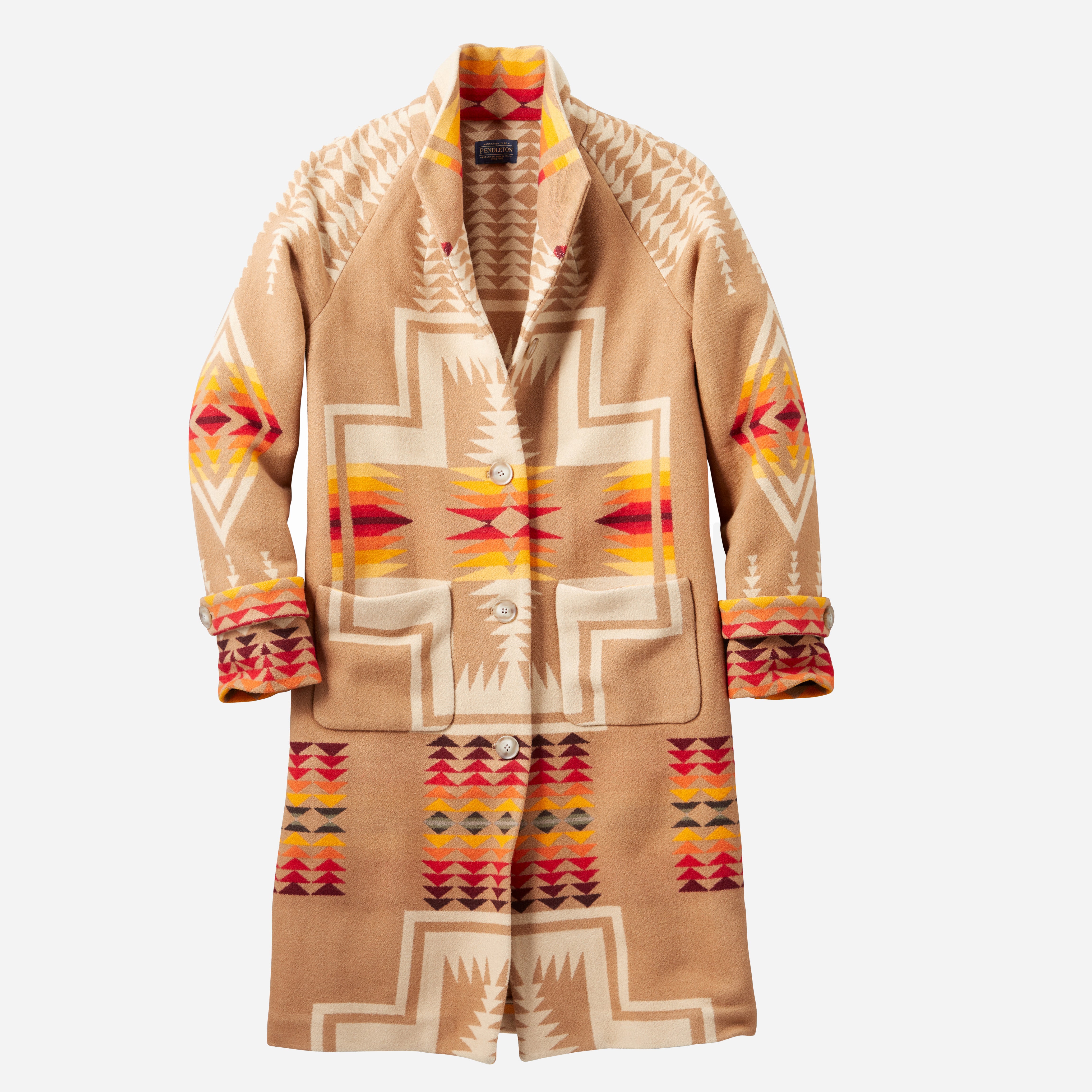 Pendleton harding blanket coat on sale