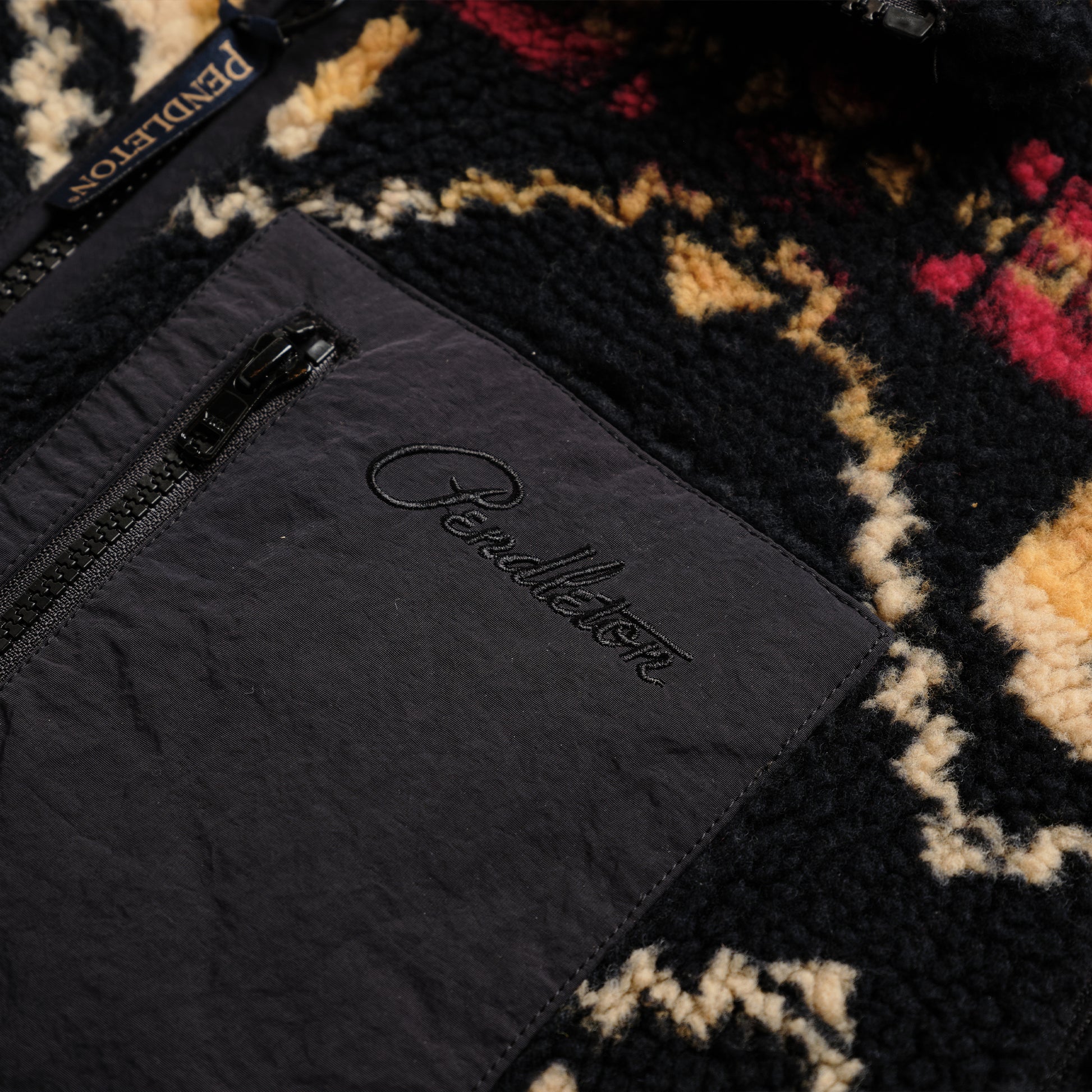 Jacquard Sherpa Fleece - Four Corners