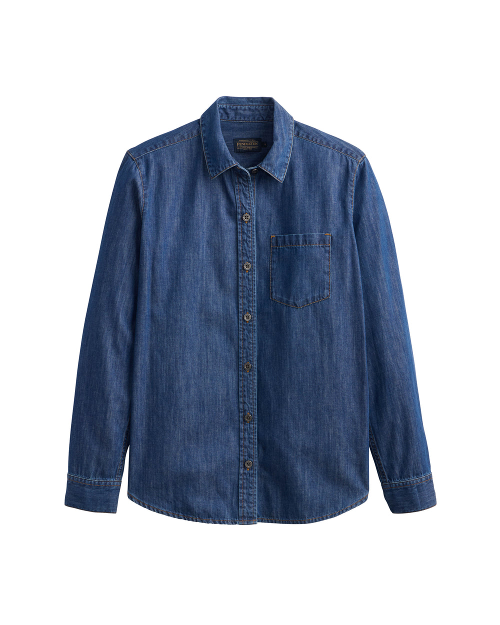 Women's The Perfect One Pocket Shirt - Medium Wash