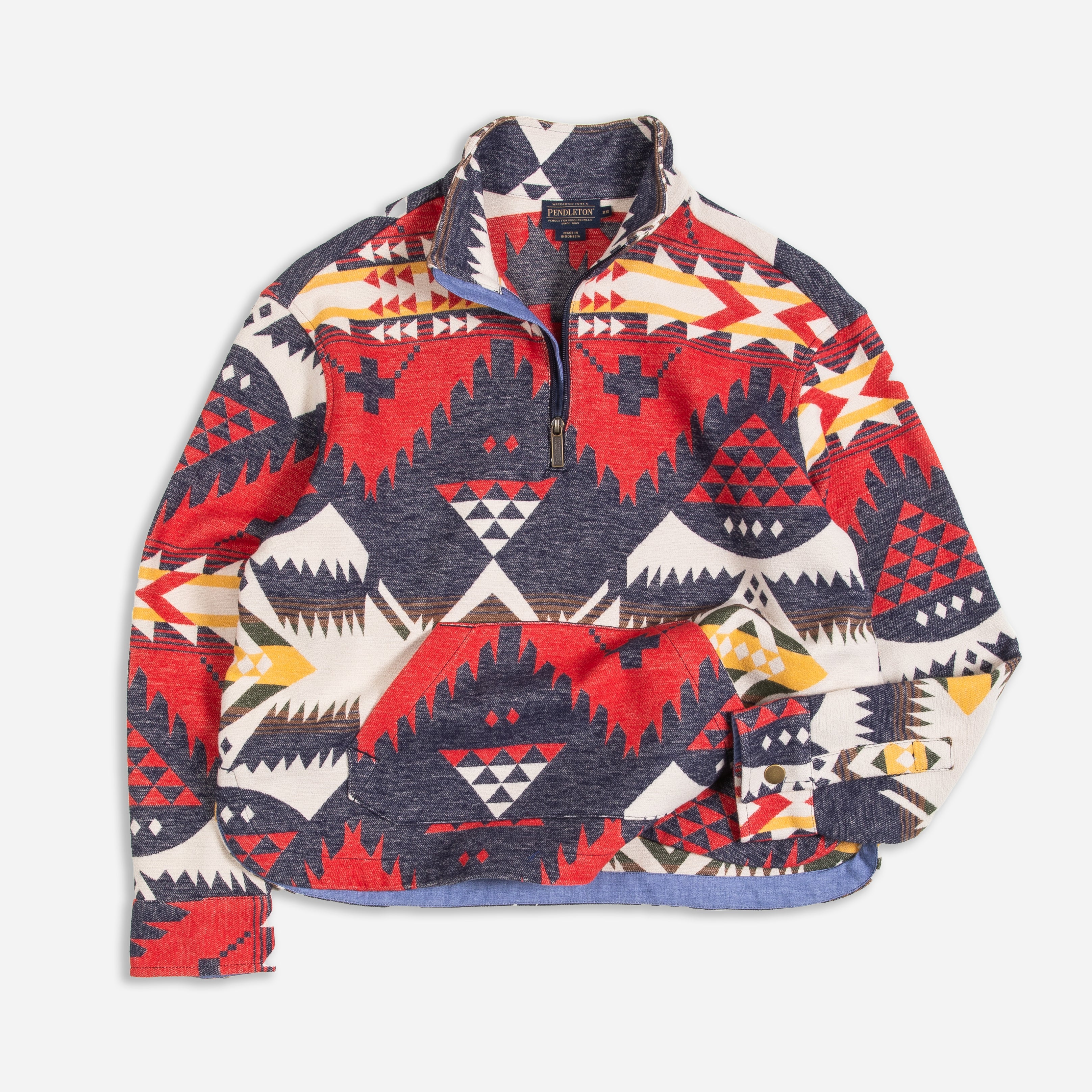 PENDLETON Women's Jacquard Merino outlets Pullov