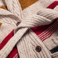 Womens Camp Stripe Cardigan - Multi