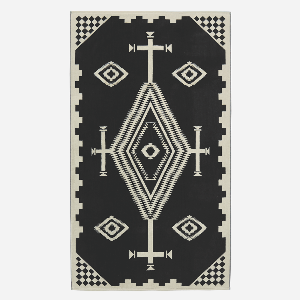 Jacquard Beach Towel - Los Ojos