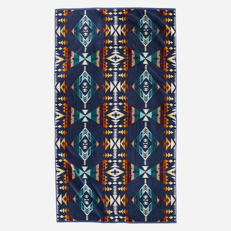 Jacquard Beach Towel - Diamond Peak