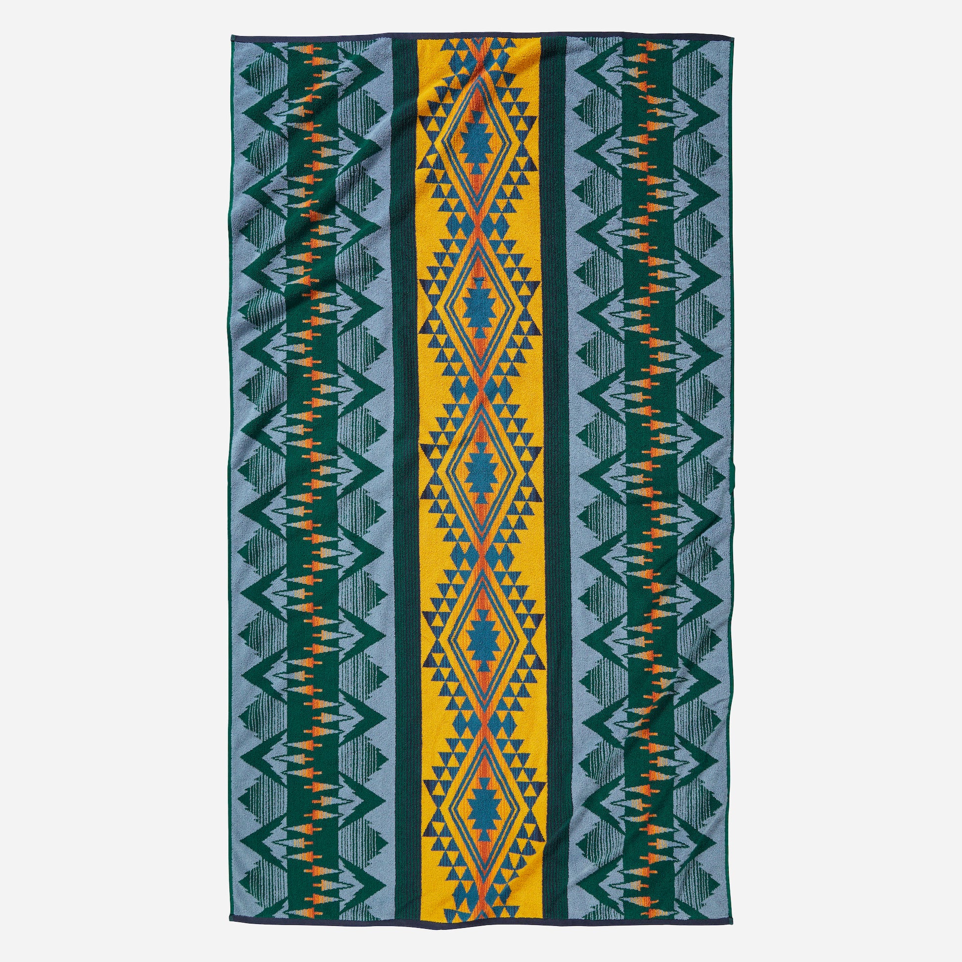 Jacquard Beach Towel - Wildland Heroes