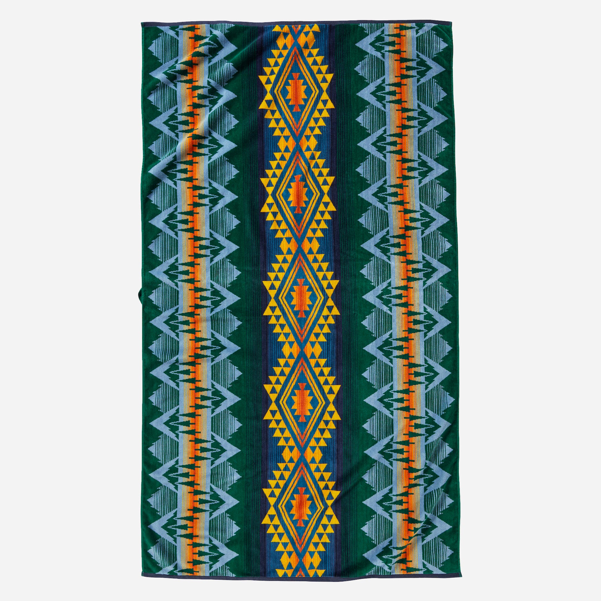 Jacquard Beach Towel - Wildland Heroes