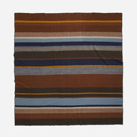 Bridger Wool Twin Blanket - Trail Stripe