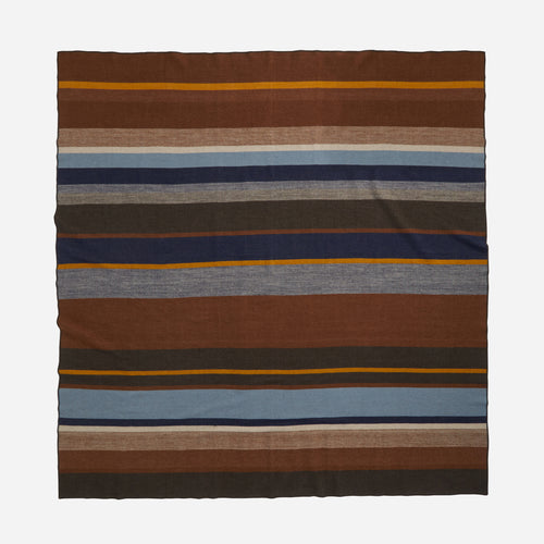 Bridger Wool Twin Decke – Trail Stripe
