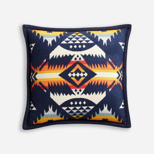 Jacquard Pillow - Nehalem Navy