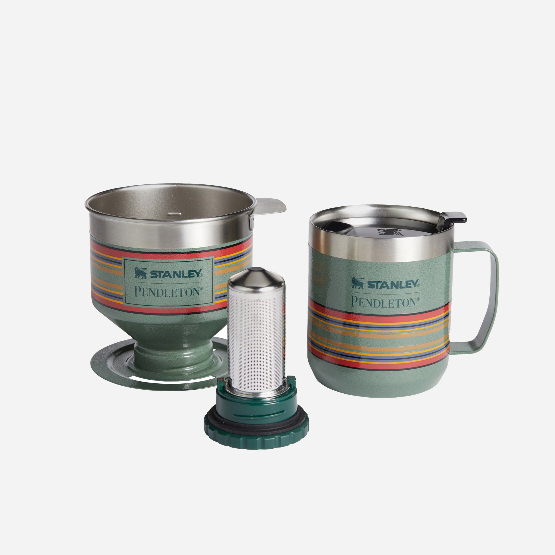 Perfect Brew Pour Over Set – Hammertone Green