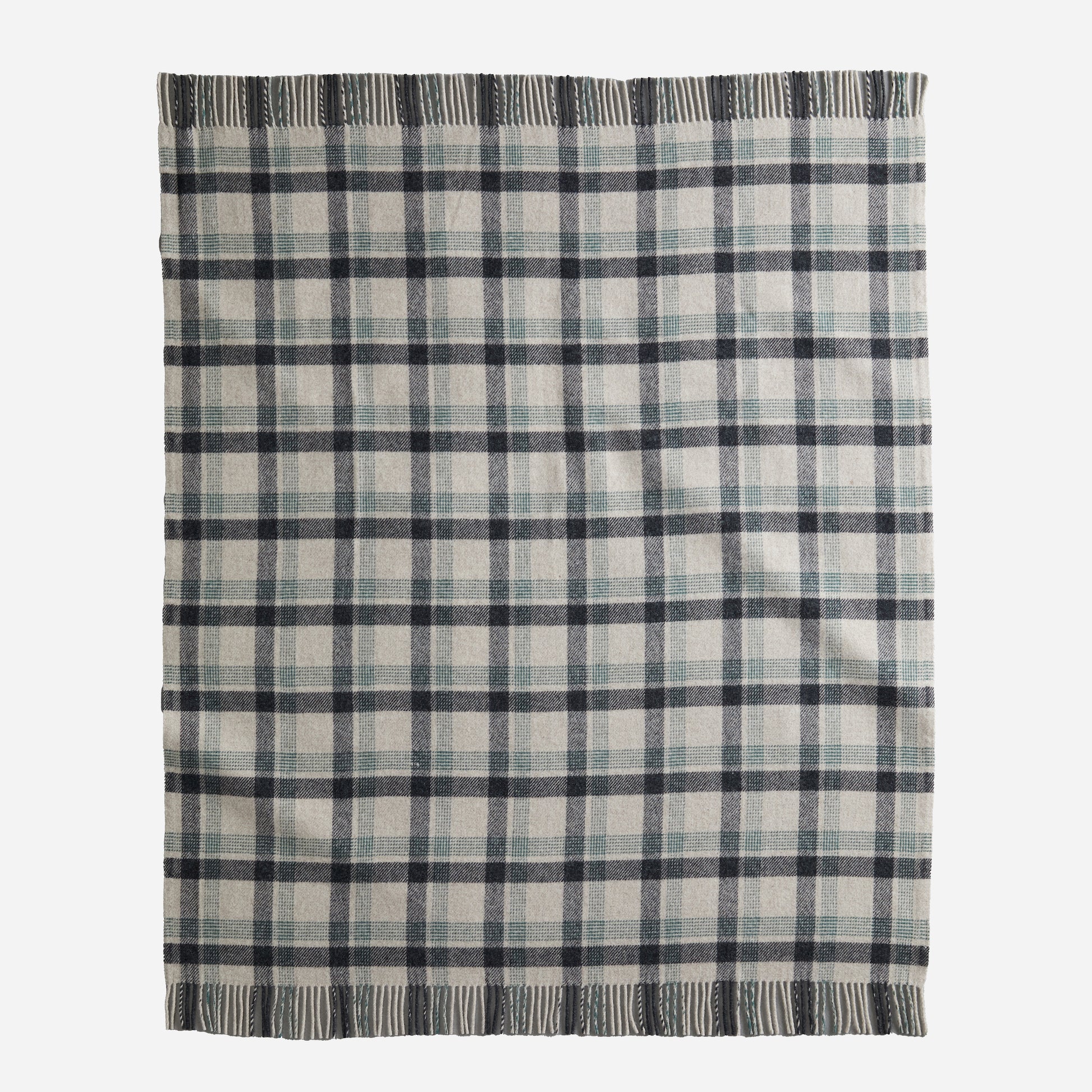 Eco - Jeté lavable Wise - Kelso Plaid Avoine 
