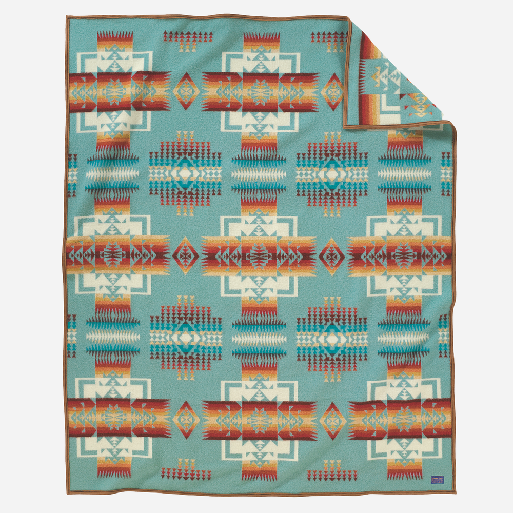 Chief Joseph Blanket - Aqua