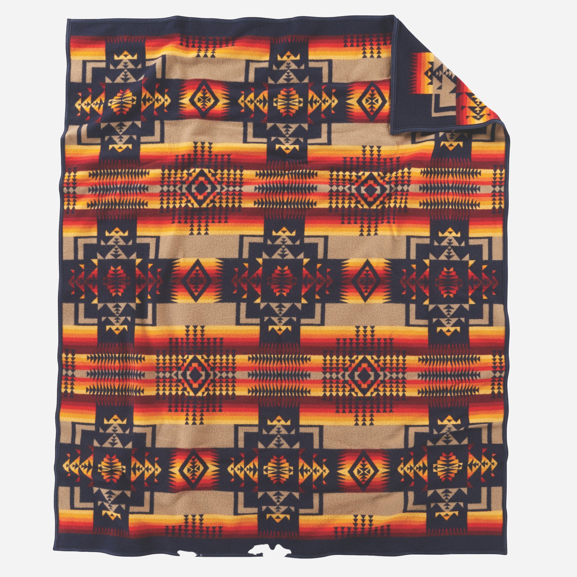 Chief Joseph Blanket - Indigo