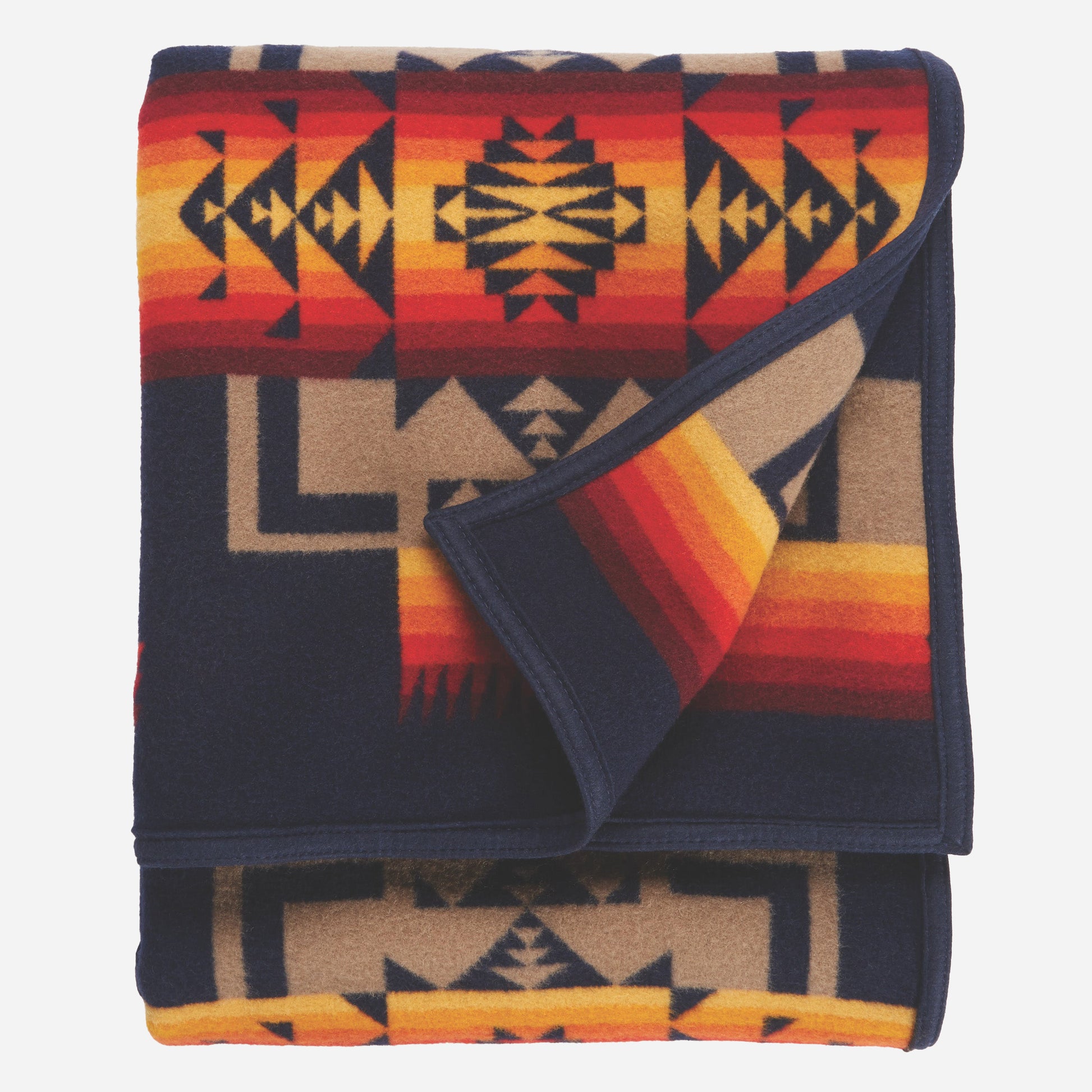 Chief Joseph Blanket - Indigo