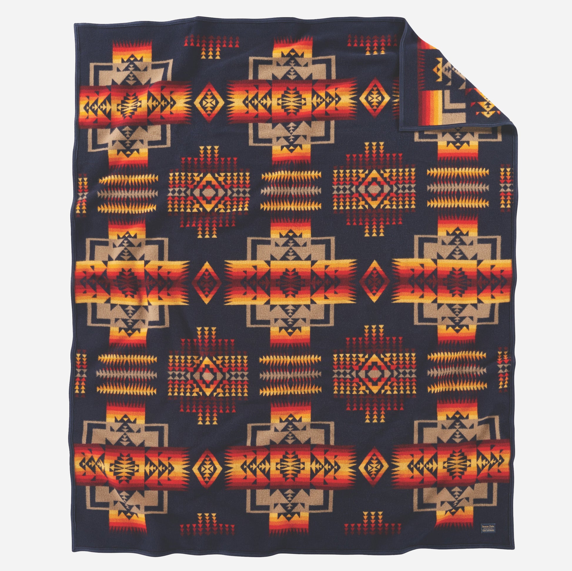 Chief Joseph Blanket - Indigo