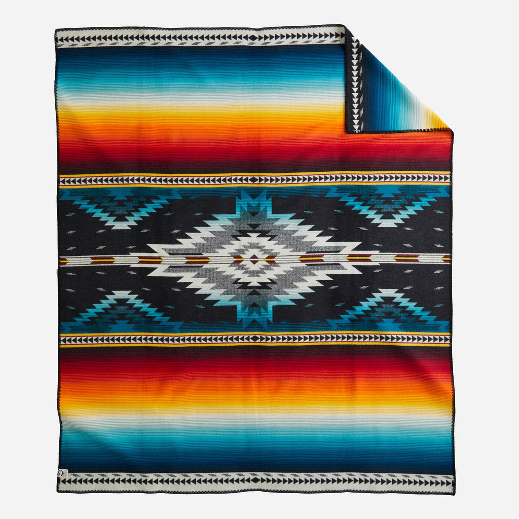 Pendleton Unnapped Jacquard Robe - Saltillo Sunset