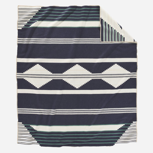 Jacquard Blanket - Early Navajo Dine