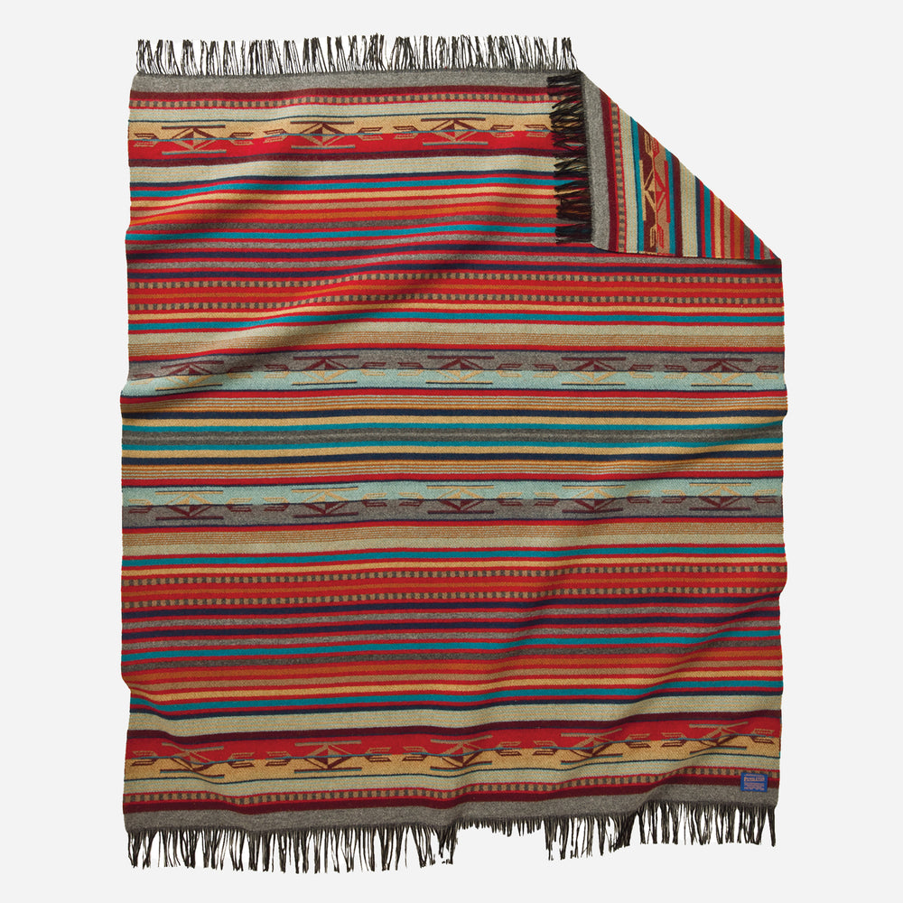 Chimayo Throw - Garnet
