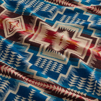 Jacquard Fringed Throw - Harding Star Royal