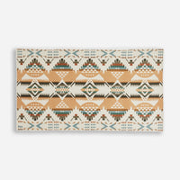 Jacquard Saddle Blanket - Nehalem Natural