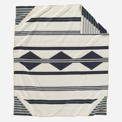 Jacquard Blanket - Early Navajo Dine