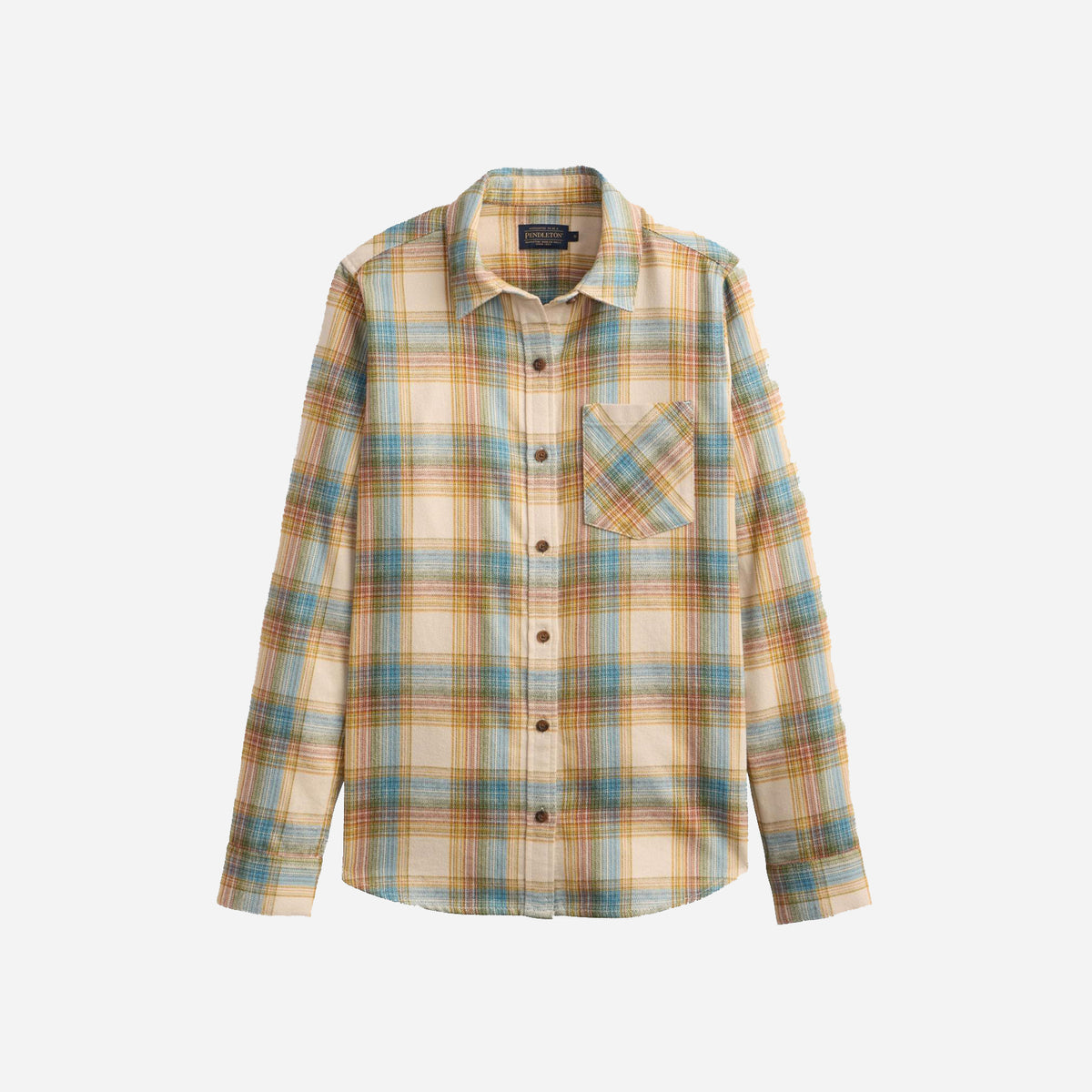 Women's The Perfect One Pocket Shirt - Ivory Multi Plaid