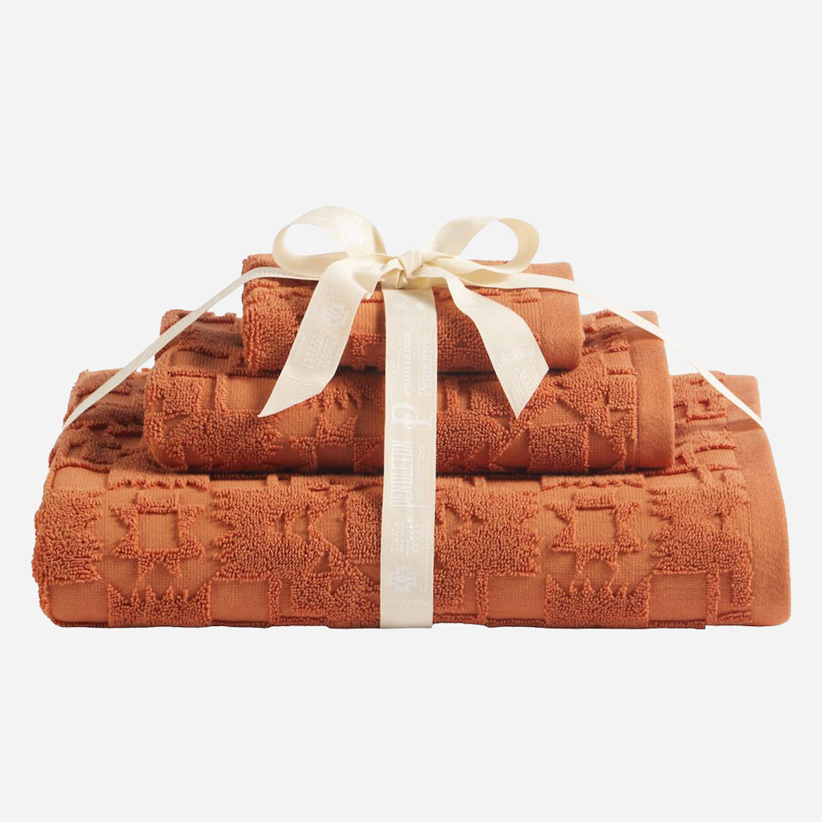 3 Piece Towel Set - Persimmon