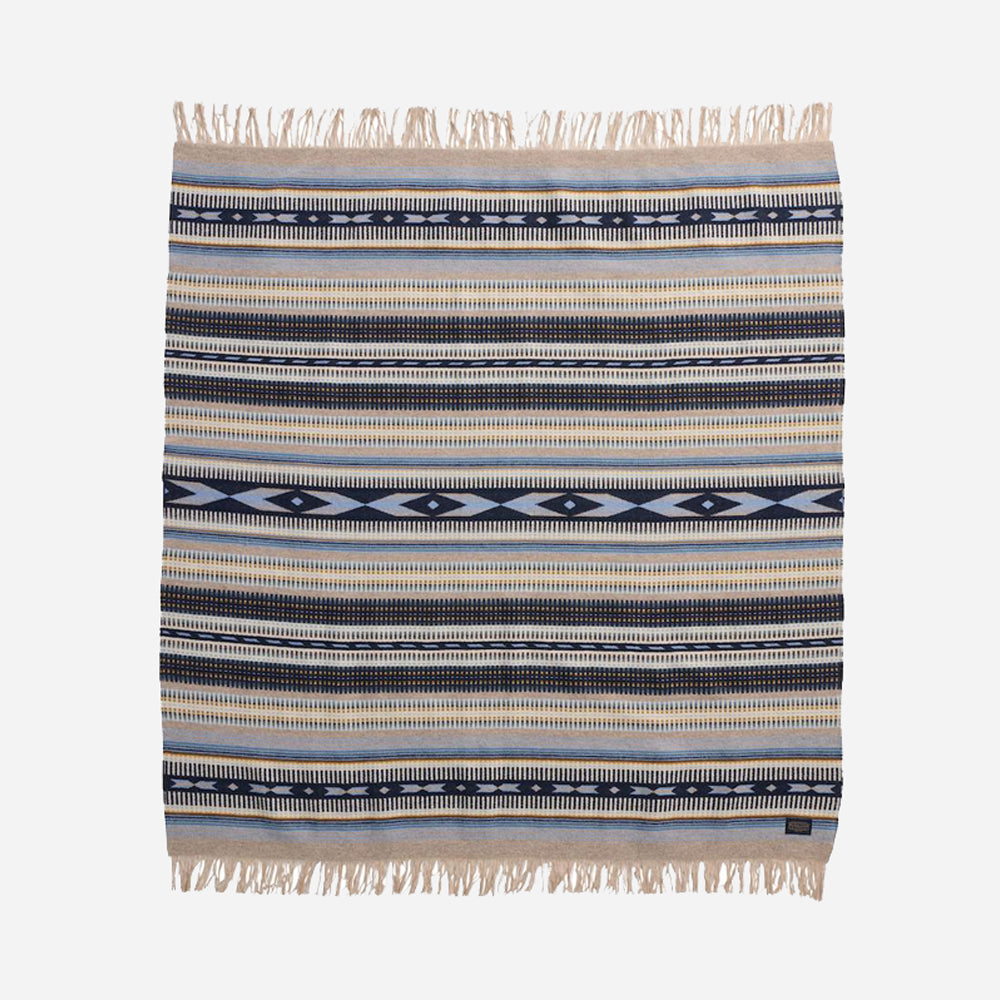 Jacquard Throw - Rio Bravo Blue