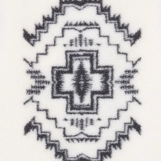 Sherpa Boa Fleece Vest - Ivory