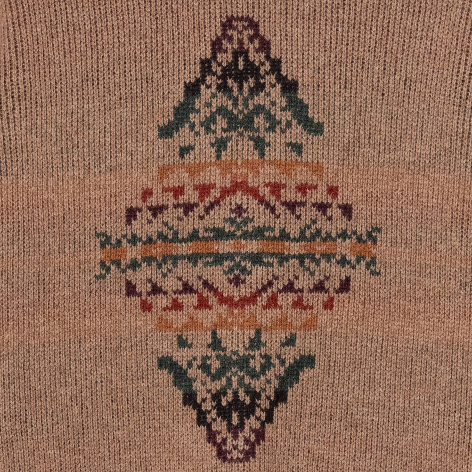 Lambswool Cardigan - Tan