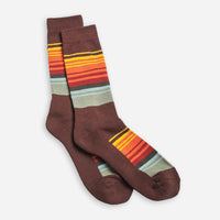 Great Smokey Mountain National Park Socks - Brown