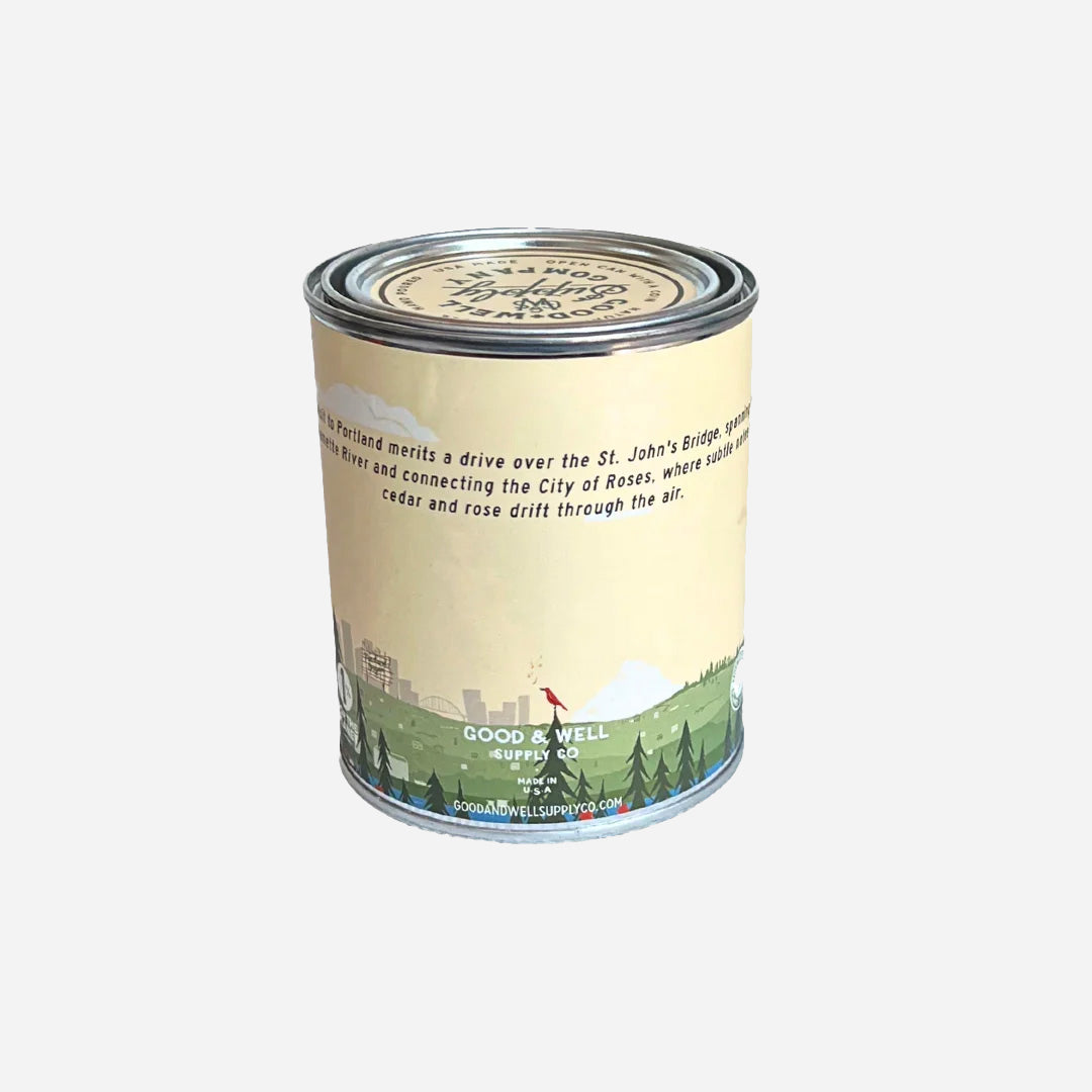 8 oz DESTINATION SOY CANDLE - PORTLAND