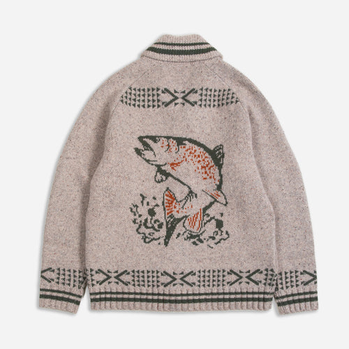 Salmon Falls Zip Sweater - Oatmeal