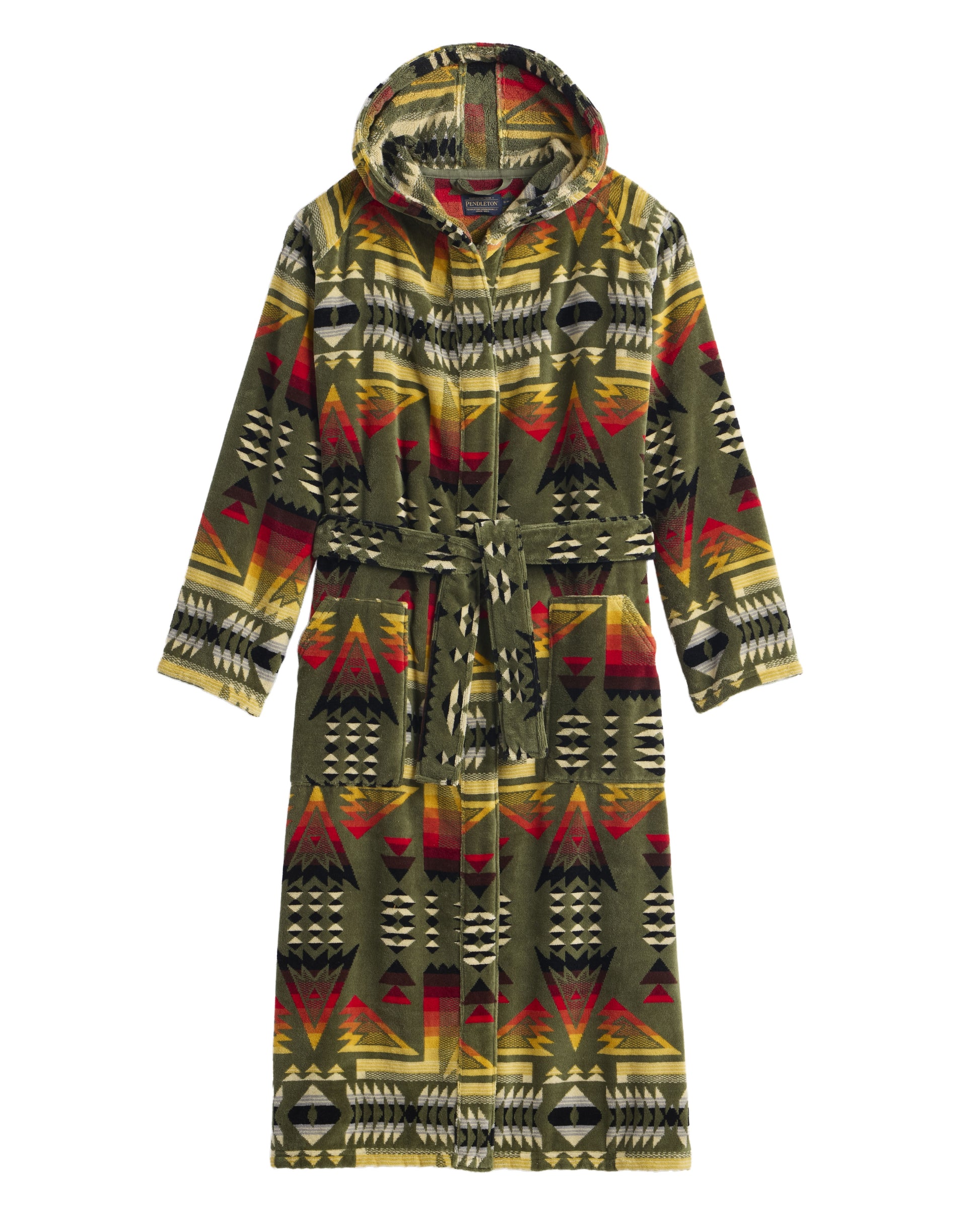 Men's Bath Robe - Ponderosa Green