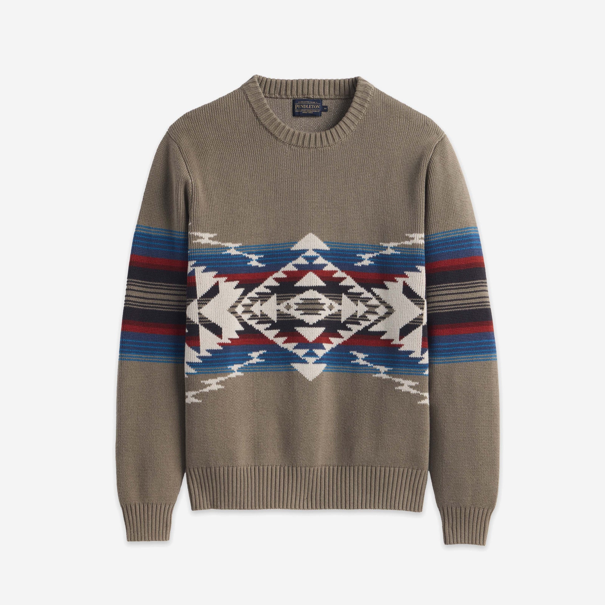 Bridge Creek Crew Sweater - Stone