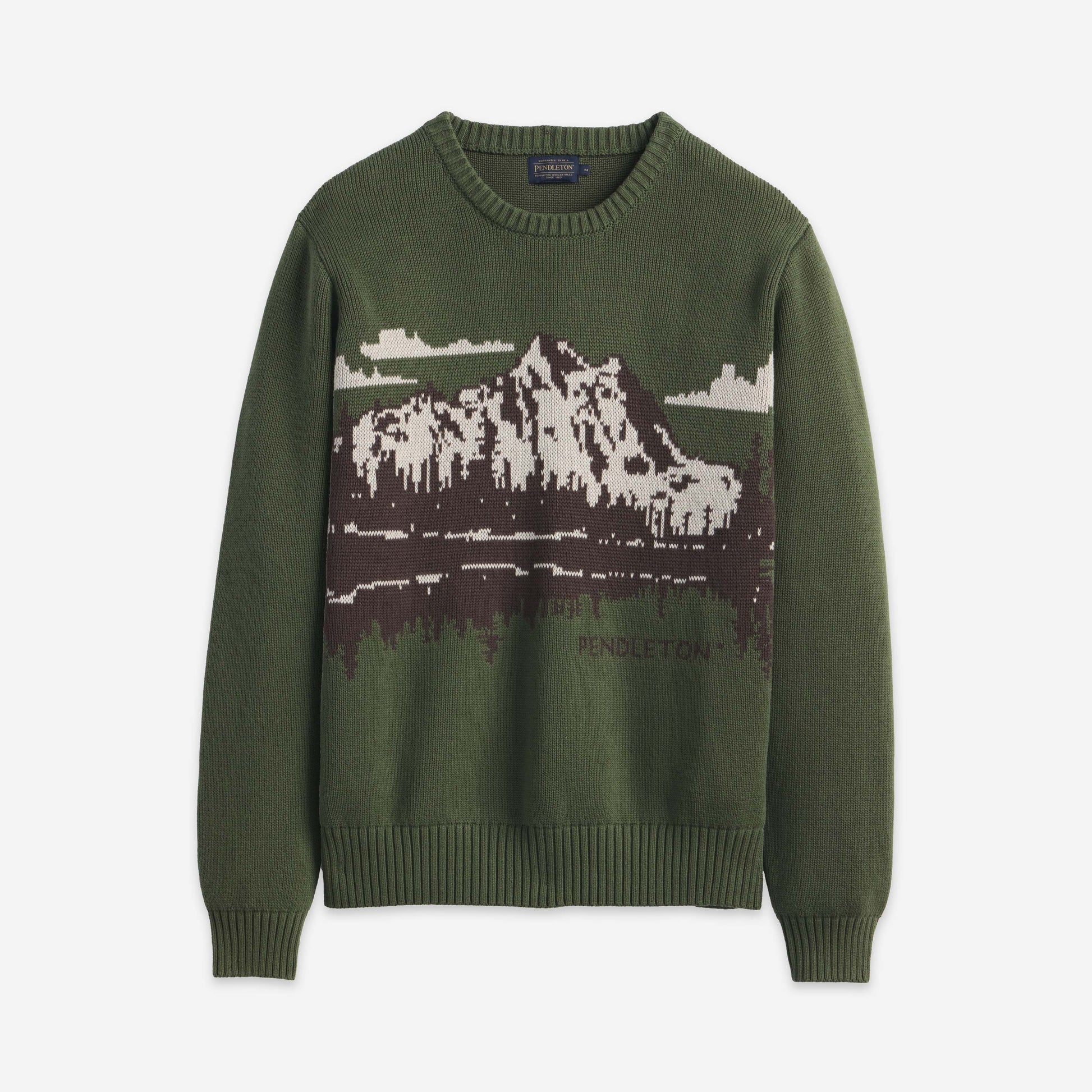 Lake Crew Sweater - Green