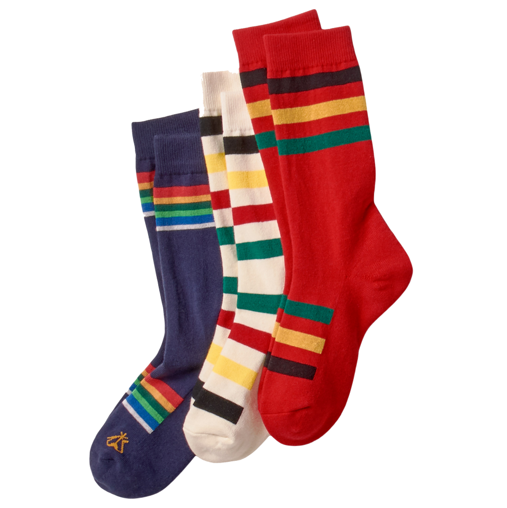 National Park Socks 3 Pack- Glacier, Crater Lake, Rainier