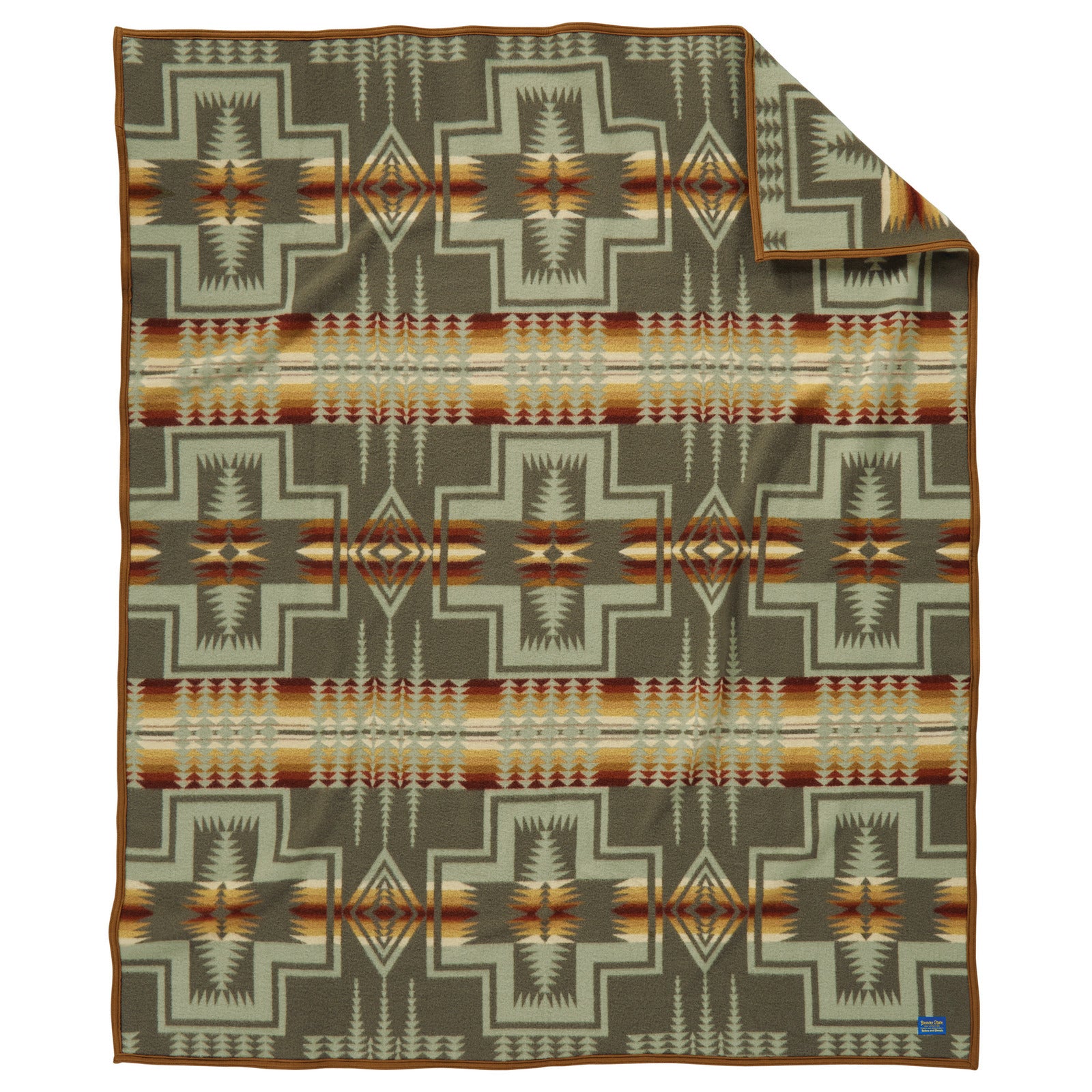 Jacquard-Decke – Harding Thymian