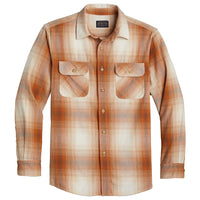 Beach Shack Shirt - Ivory/Copper/Rust Ombre