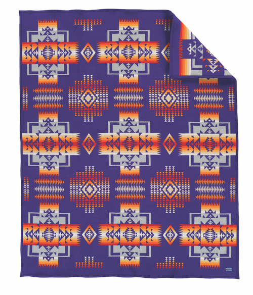 Pendleton Chief Joseph Muchacho Blanket - Purple