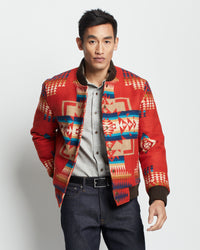 Quilted Gorge Jacket - Chief Joseph Red