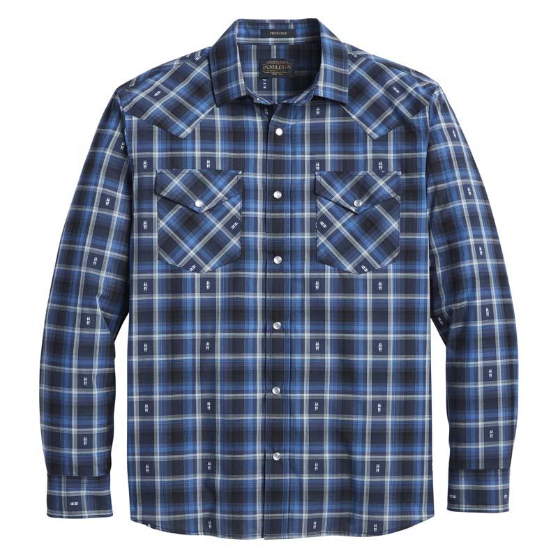 Chemise Frontier M/L - Bleu Ombre