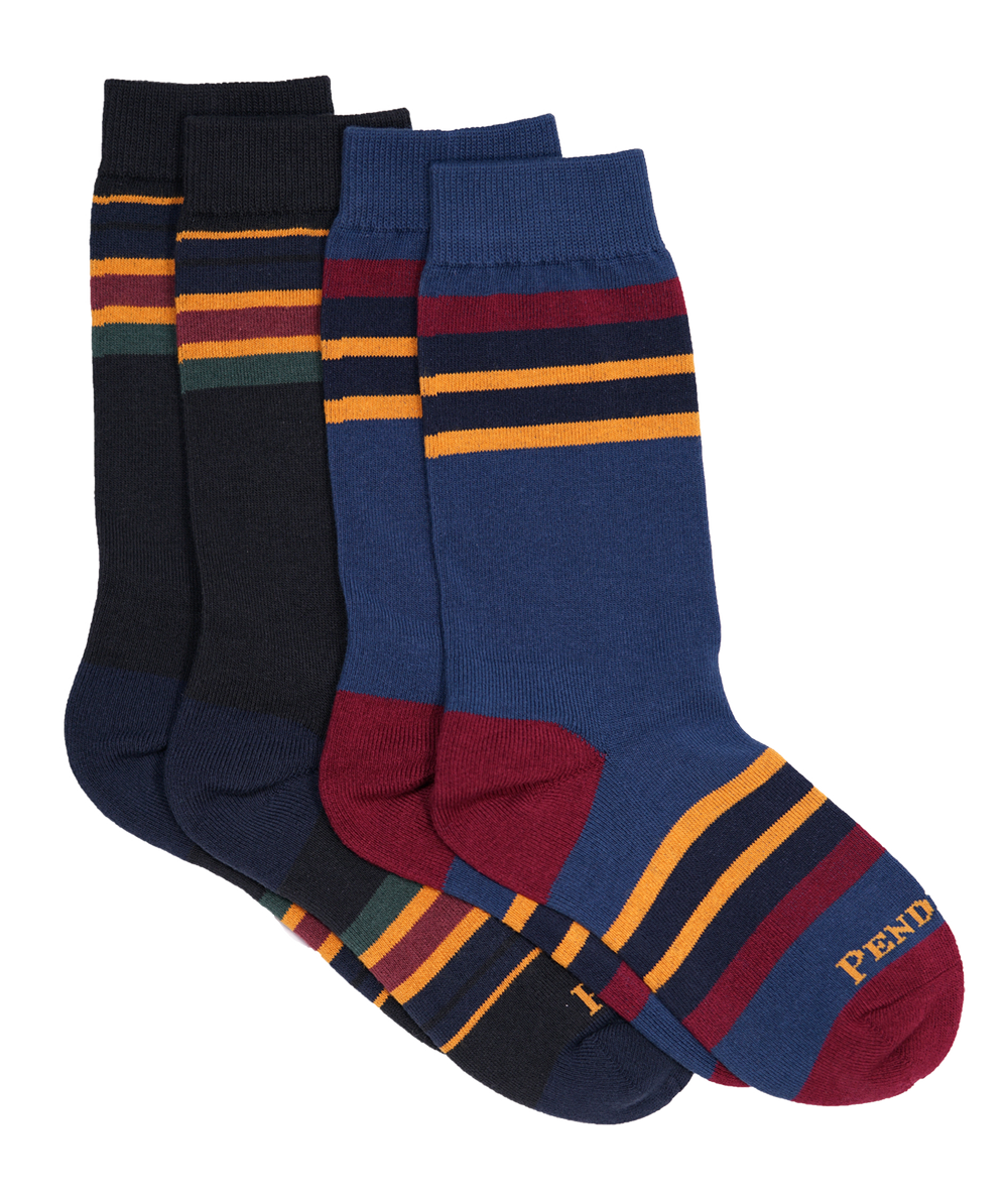 Lot de deux chaussettes Yakima - Lac / Oxford