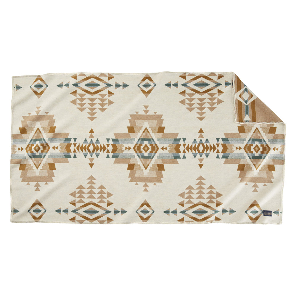 Rock Point Saddle Blanket - Ivory