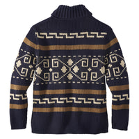 Original Westerley Sweater - Navy / Brown