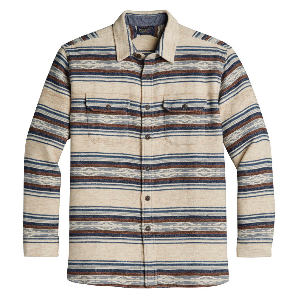 Driftwood Shirt - Tan Saltillo Stripe