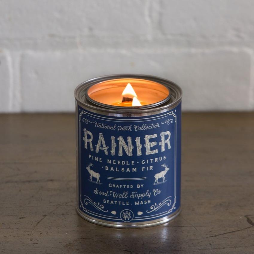 8oz National Park Soy Candles - Rainier