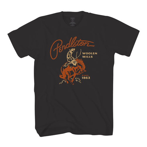 Rodeo Graphic Tee - Black/Red